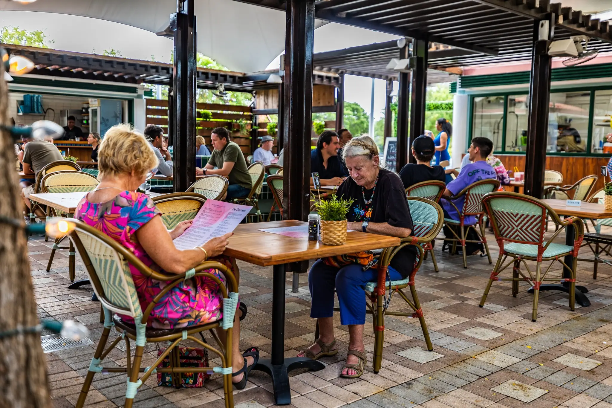 Outdoor terrace
